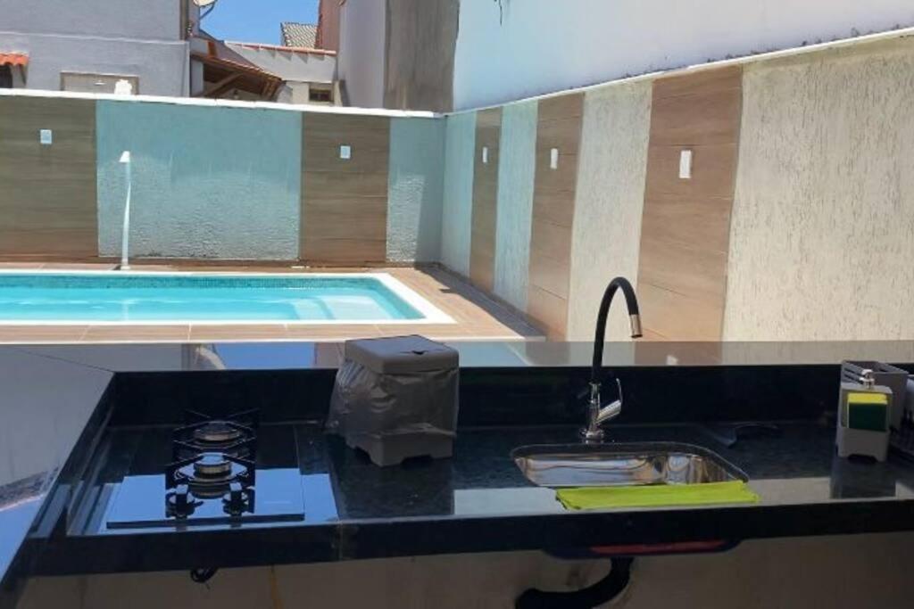 Casa Com Piscina, Grande E Espacosa No Condominio Dos Passaros Кабу-Фриу Экстерьер фото